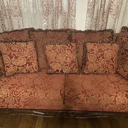 2 Piece Living Room Sofa