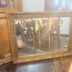 Large vintage mirror