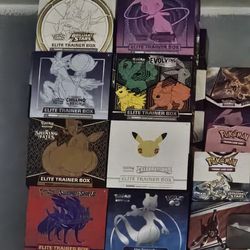 Pokémon Etb Boxes For Display