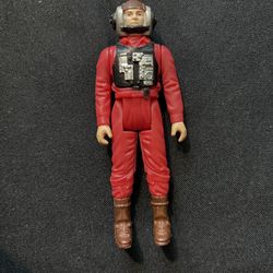 Vintage Star Wars B wing pilot figure