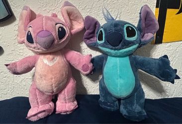 Disney Stitch & Angel plush