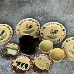 Rooster And A Few Other animal Dishes