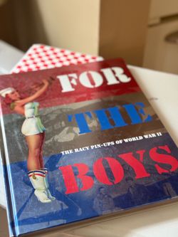 For the Boys: The Racy Pin-Ups of WWII - Max Allan Collins Hardcover (2000)