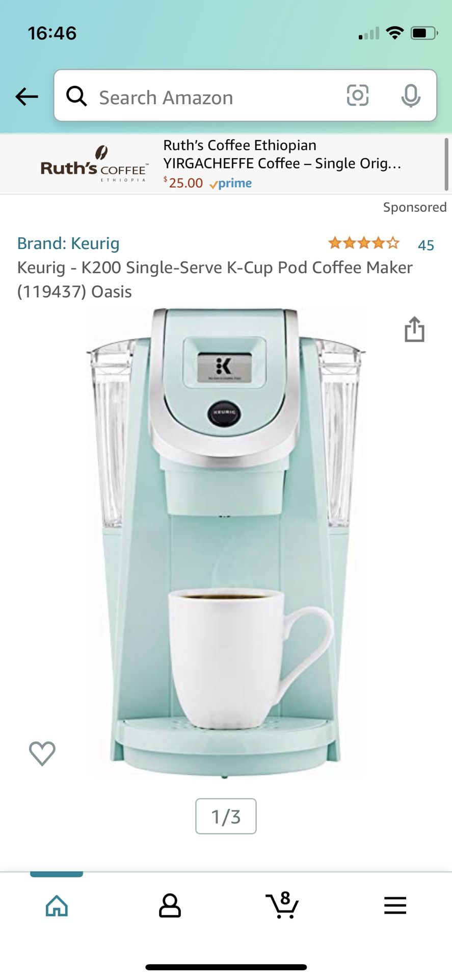 Keurig - K-Duo Plus 12-Cup Coffee Maker and Single Serve K-Cup Brewer -  Black for Sale in Irvine, CA - OfferUp