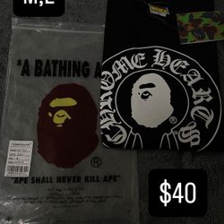 Black Bape Chrome T-shirt