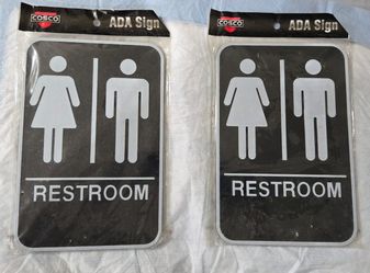 Restroom Signs