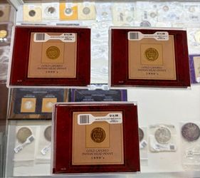 Gold Layered coin