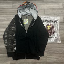 BAPE Double Hooded Zip-Up