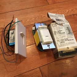 Dimmer  And Motion Occupancy Sensor New 10each
