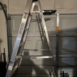 Werner Aluminum 8 Foot Ladder 