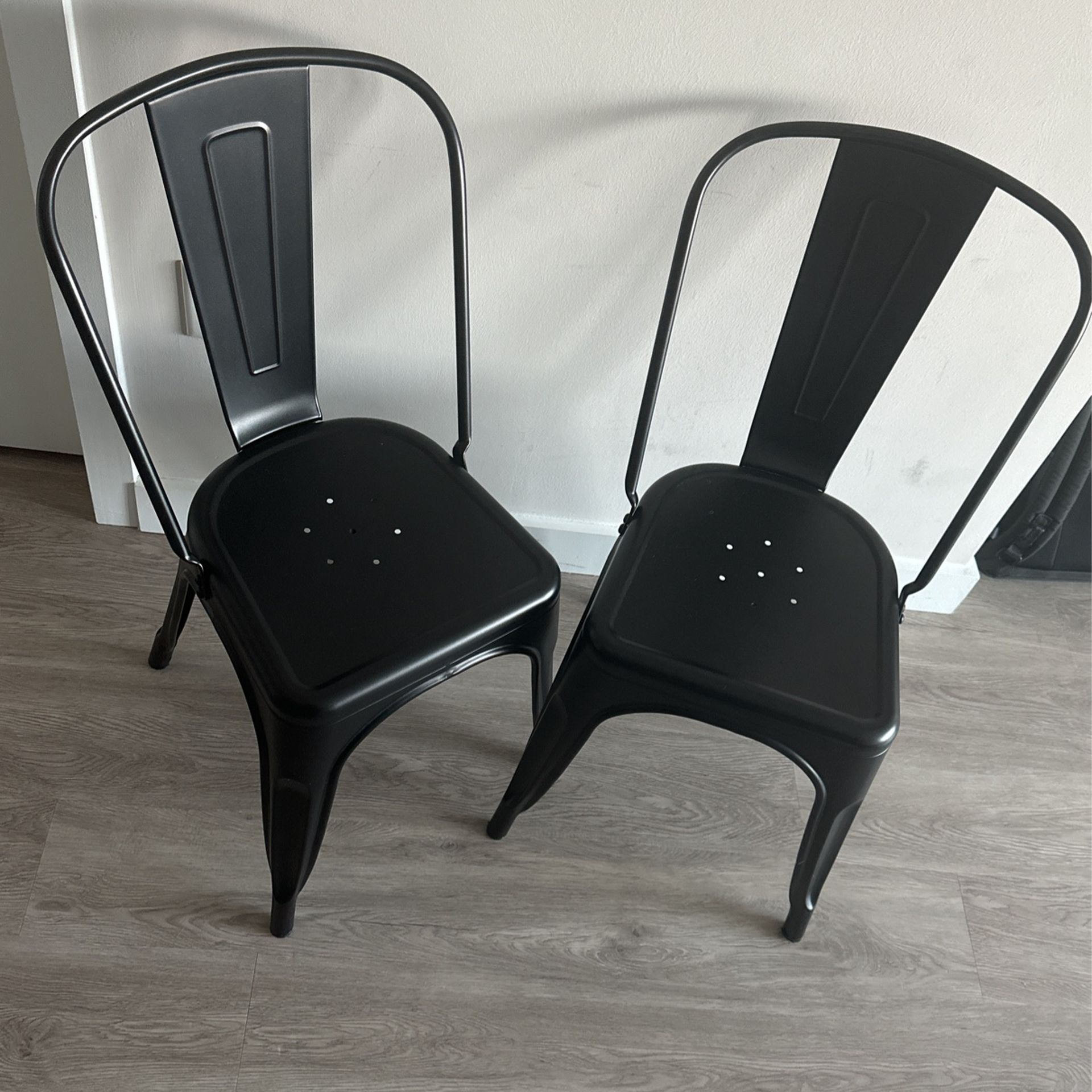 Black Metal Chairs