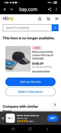 Balenciaga Adidas Gorra New  Autentic 