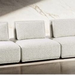 Brand New Light Grey Modern Style Modular Sofa 