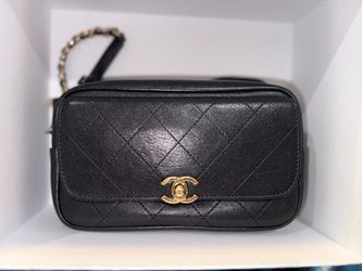 Authentic Chanel belt bumbag calfskin
