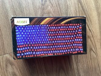 American flag led lights