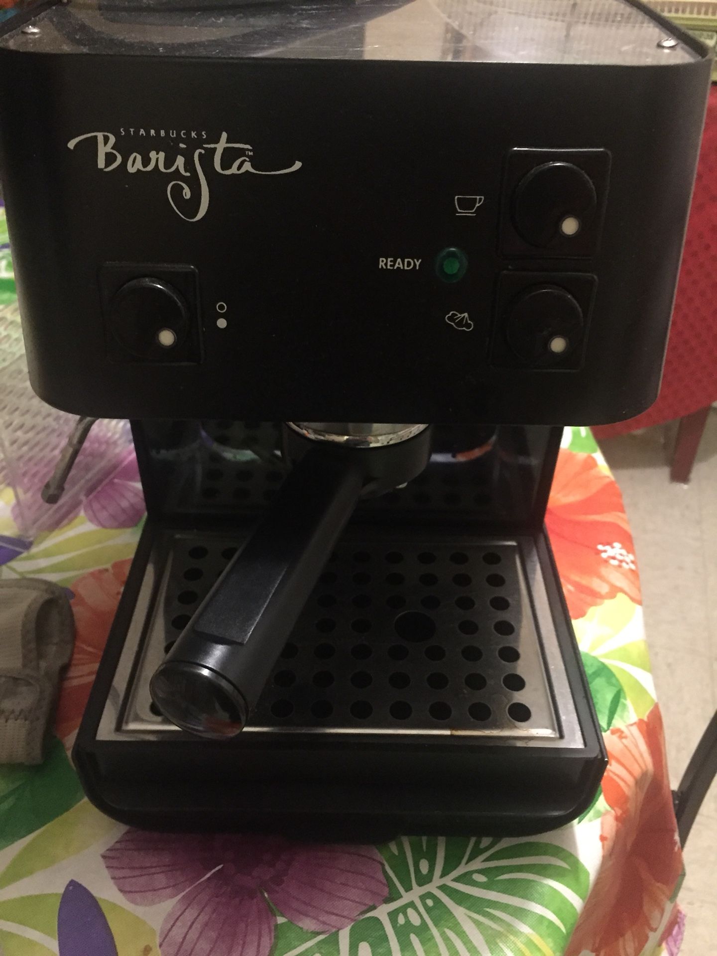 Barista expresso coffee maker.