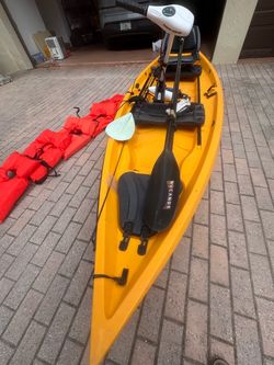 NuCanoe 12-foot fishing kayak package