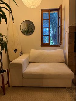 Beige couch