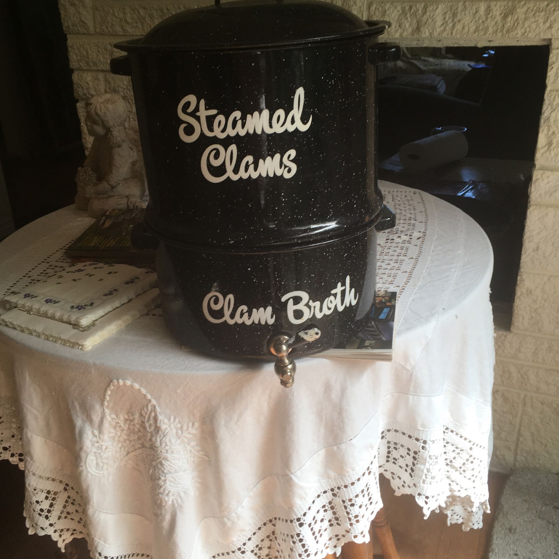 Vintage Clam Steamer