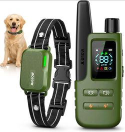 🔥new inbox🔥4500FT Dog Training Collar with Remote, IPX8 Waterproof Electric Dog Collar with 4 Training Modes