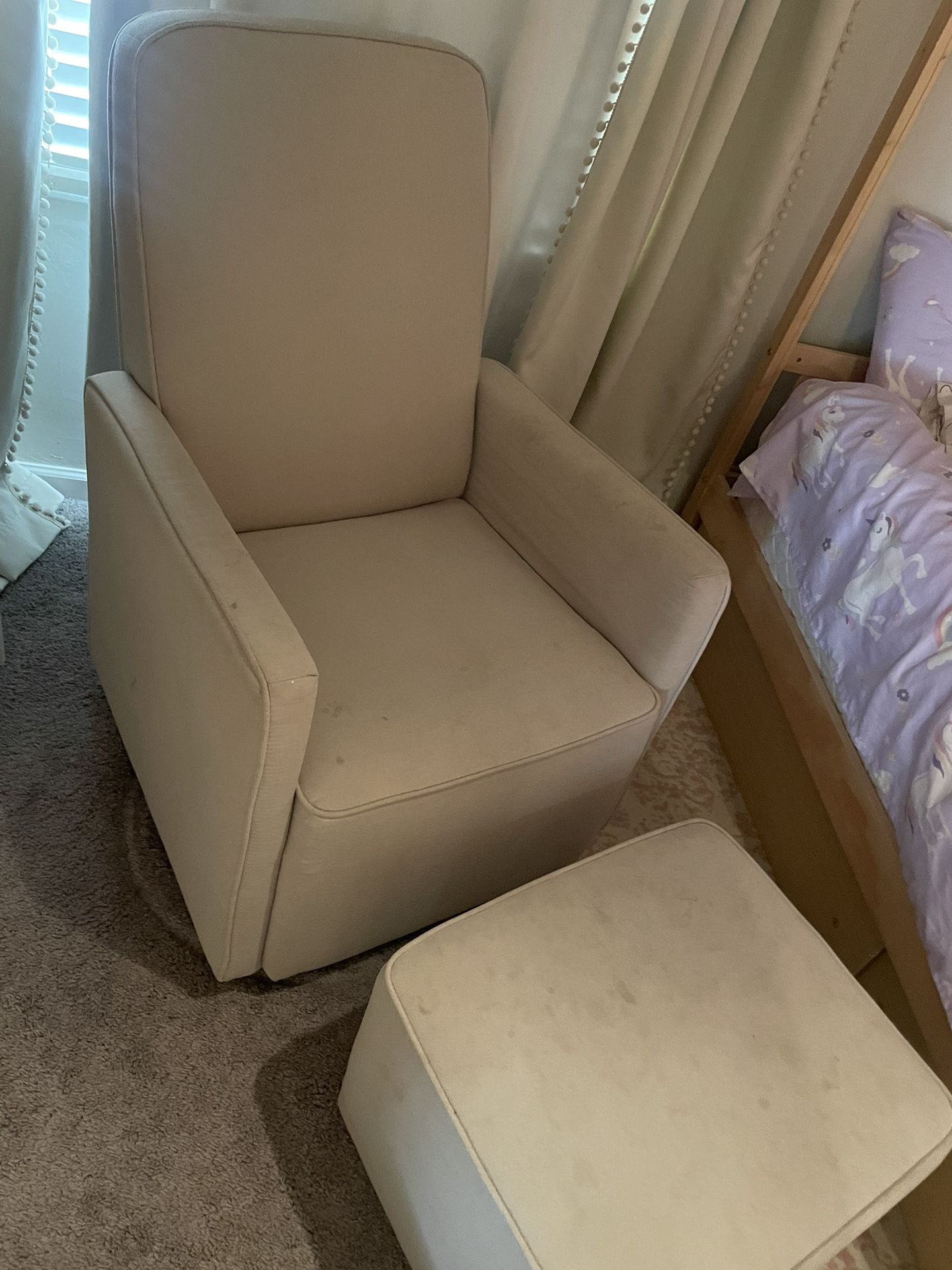 Cream Rocking Chair