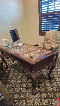 Vintage Hooker Solid Wood Desk