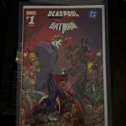 Batman Vs Deadpool Comic Book Variant 