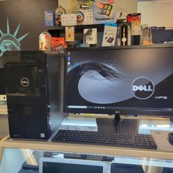 Dell XPS Gaming Desktop Computer Bundle Quad Core I7 16 GB RAM GTX 1060