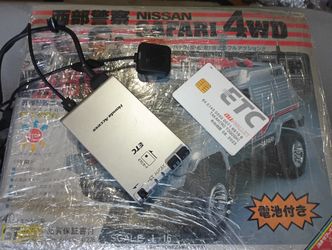 Honda Access ETC Reader w/ ETC card RARE