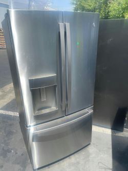 GE French Door Fridge Stainless Steel - IceMaker
