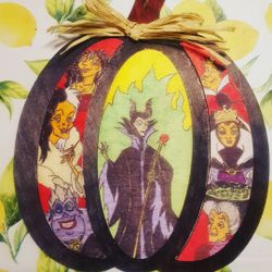 Disney villans hanging decor