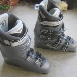 SALOMON ski boots, MONDO size 26.5 or Women's Size 9.5 or a M8.5