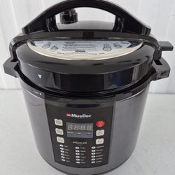 Mueller Pressure Cooker Instant Crock 10-in-1 Pot Pro Series 18 Programs Germany 