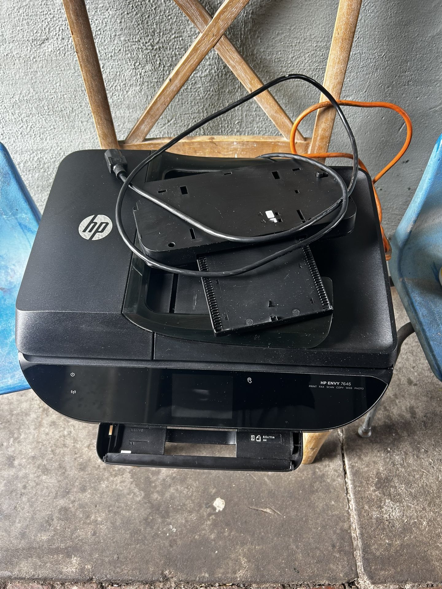 Restored HP Envy 7645 Wifi e All in One Printer E4W44A