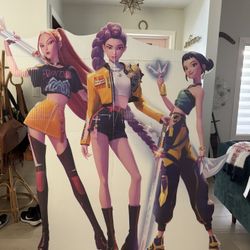 Huntrix Cardboard Cut Out