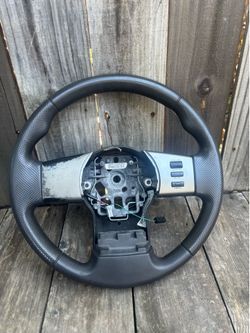 2005-2012 Nissan Frontier Pathfinder Xterra Graphite Gray Rubber Steering Wheel
