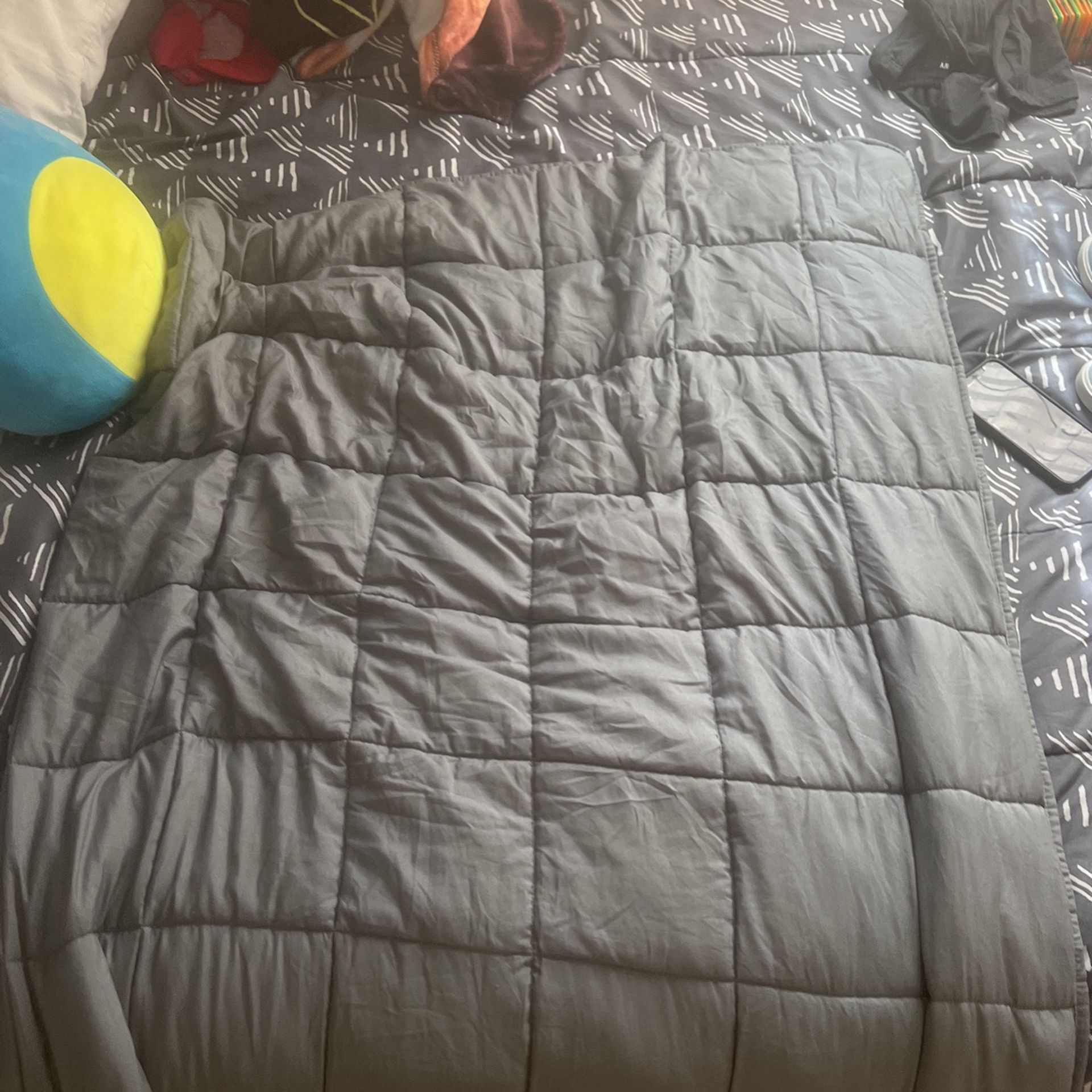 Grey Weighted Blanket