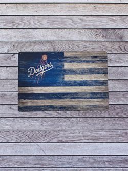 Dodgers Vintage Style Antique Collectible Tin Metal Sign Wall Decor