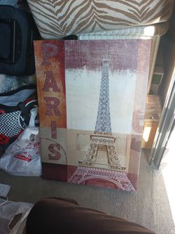 Paris Hanging Picture