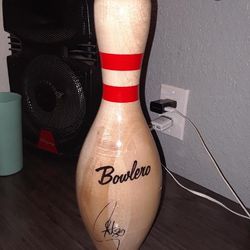 Steph Curry Autograph Bowlero Bowling Pin PSA Certified