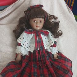 Vintage Porcelain Doll