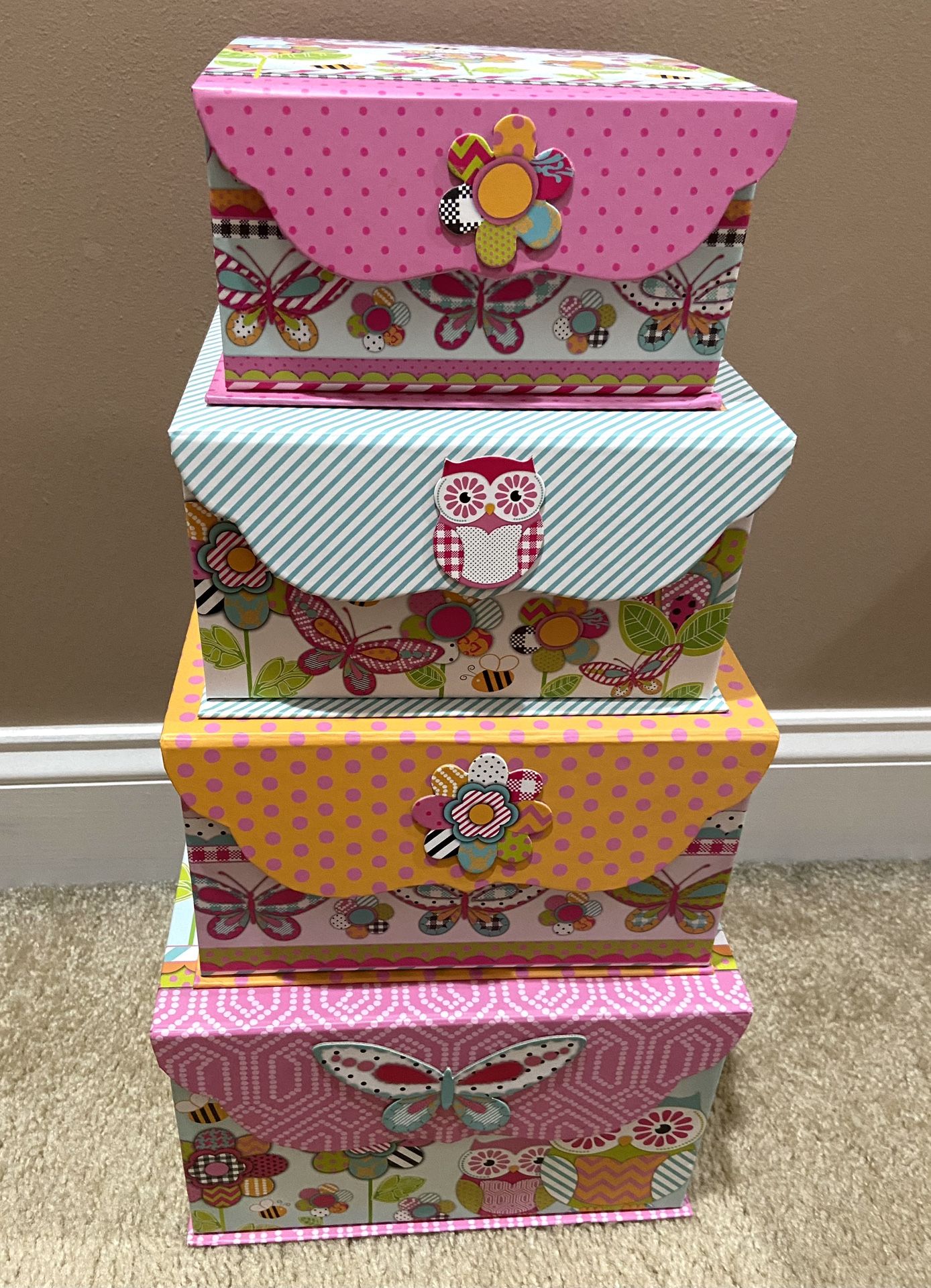 Stackable Storage Boxes