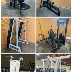 Gym Equipment, Olympic Weight Plate Bench, Chest, Smith Machines Home Leg Press Dumbbell Rack Power Squat Curl Extension Bar