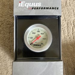 Aftermarket Boost Gauge (Equus 8000 Series Gauges E8257)