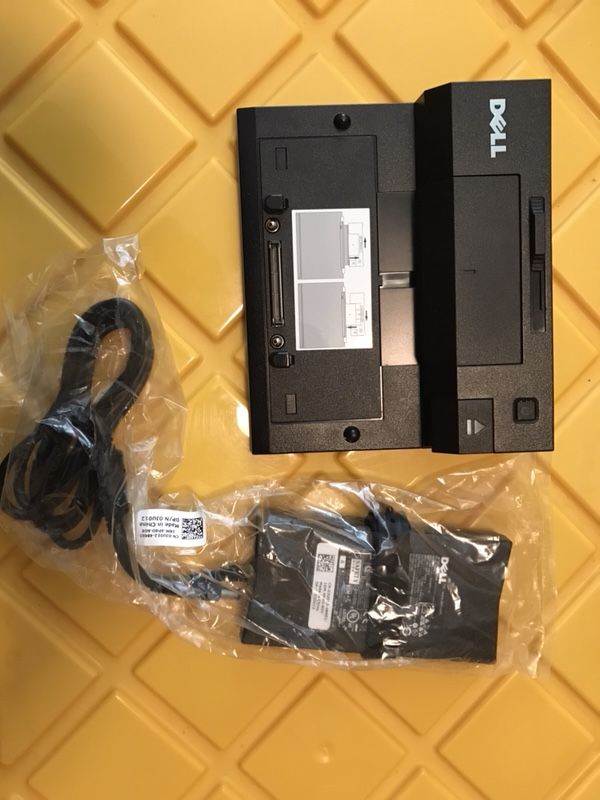 Brand new Dell K07A E series docking station with 120W AC adapter