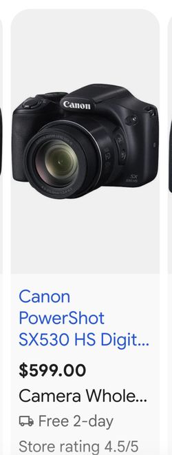 Canon Camera SX 530Hs