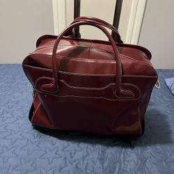 Real Leather Laptop Suitcase