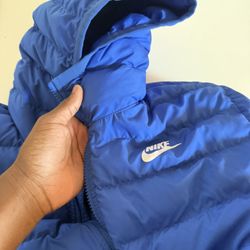 Blue Nike jacket Men, XL