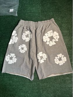 Denim tear shorts