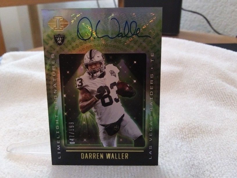 Darren Waller Autographed Las Vegas Raiders Jersey